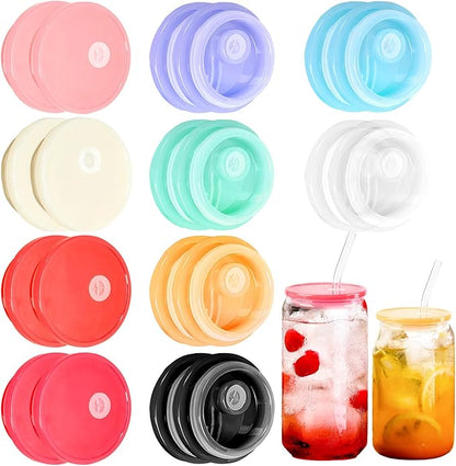 Acrylic Lid for Glass Can Cups
