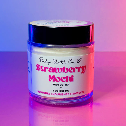 STRAWBERRY MOCHI ~ Whipped Body Butter [4 OZ / Full Size]